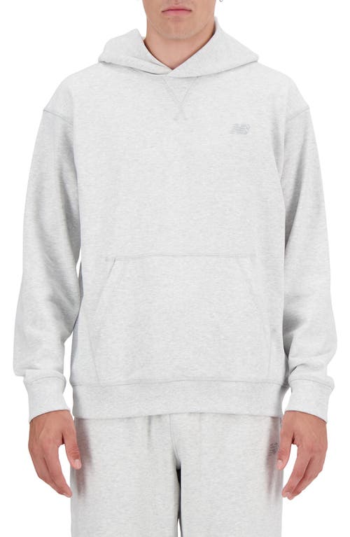 New Balance Athletics Oversize Pullover Hoodie in Ash Heather 