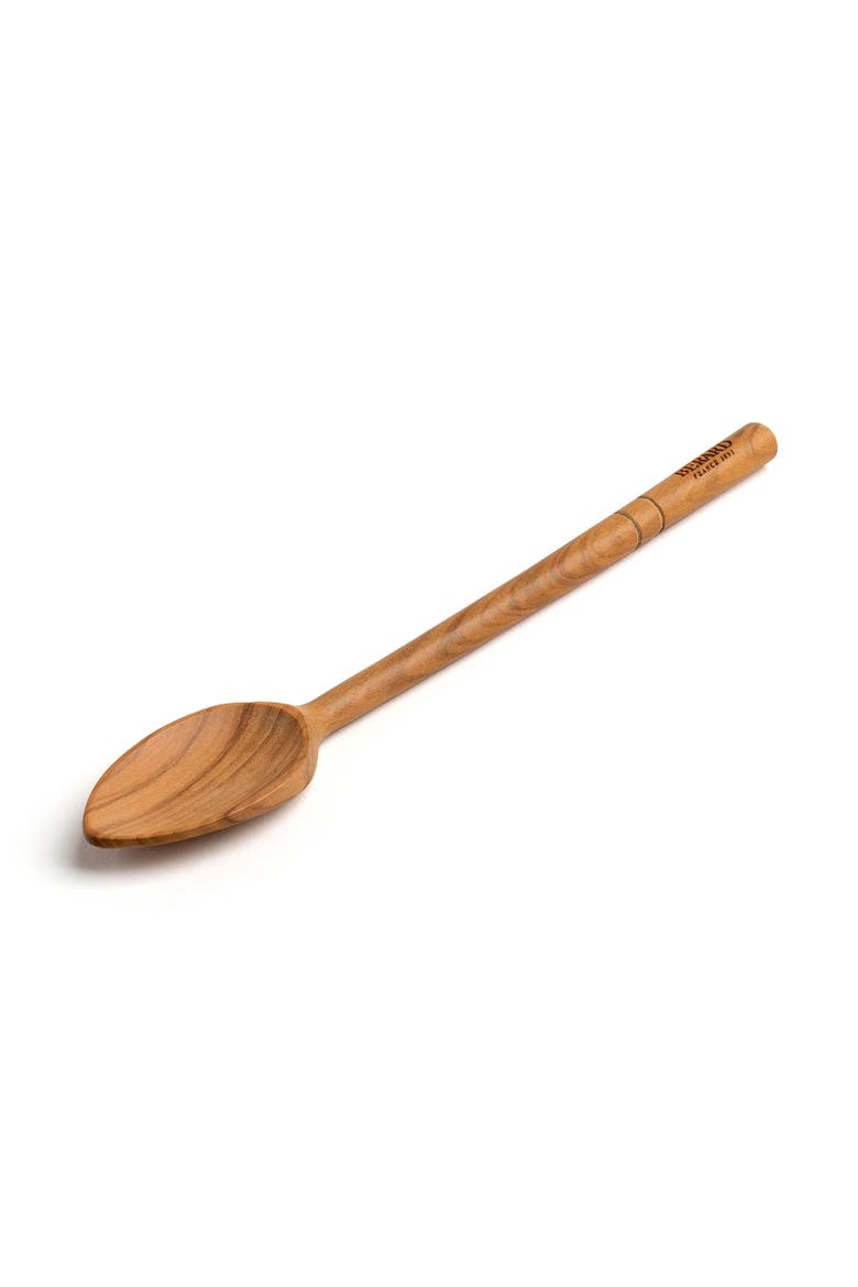 Handcrafted Olive Wood Cooks Spoon, Alternate, color, 10 inch