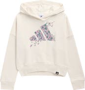 adidas Kids' Logo Fleece Graphic Hoodie