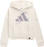 adidas Kids' Logo Fleece Graphic Hoodie