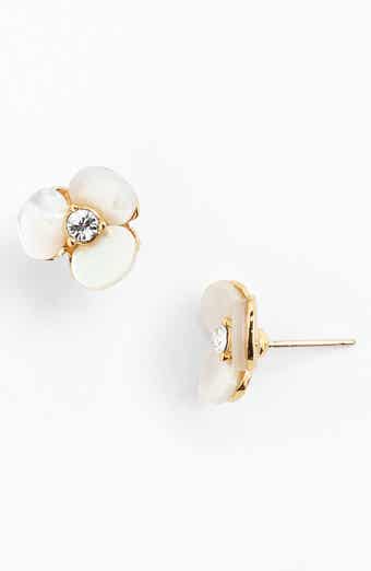 Kate Spade New York disco pansy drop earrings Nordstrom