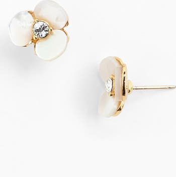 国内 Kate Spade disco pansy large stud earrings WBRUH031 Kate Spade New York disco pansy stud earrings | Nordstrom