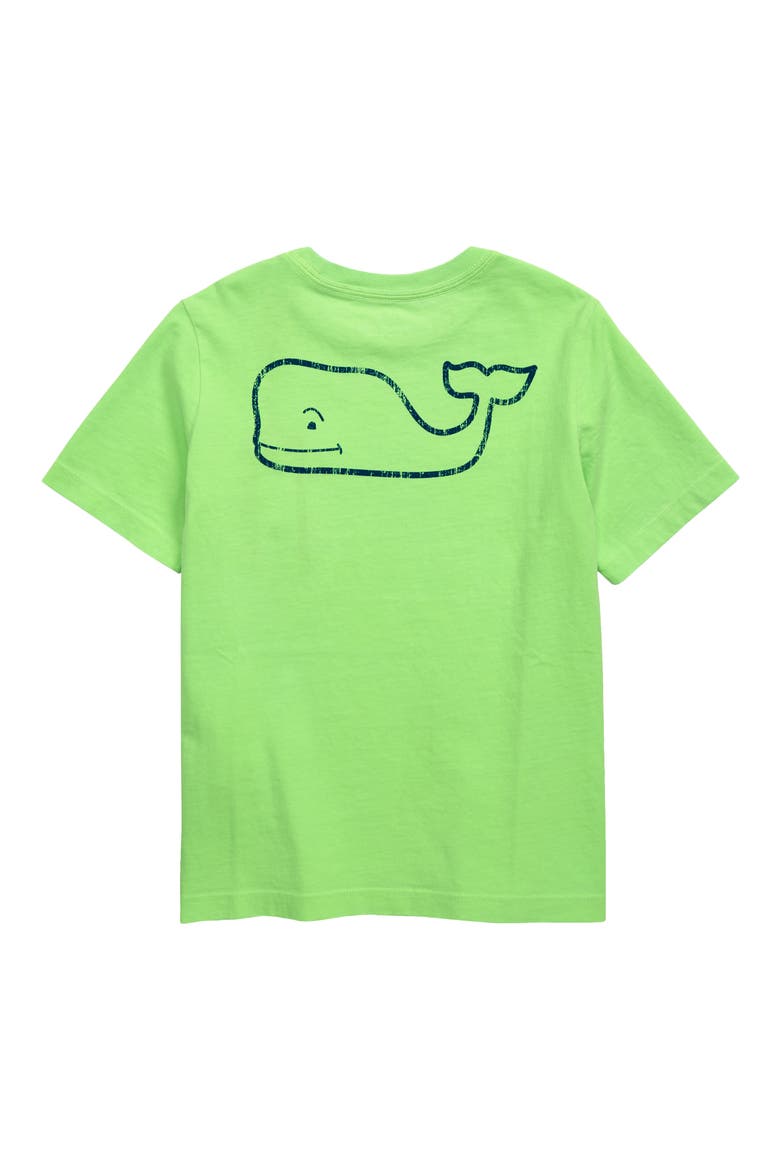 Kids' Neon Pocket Graphic Tee, Alternate, color, LIGHT NEON GREEN