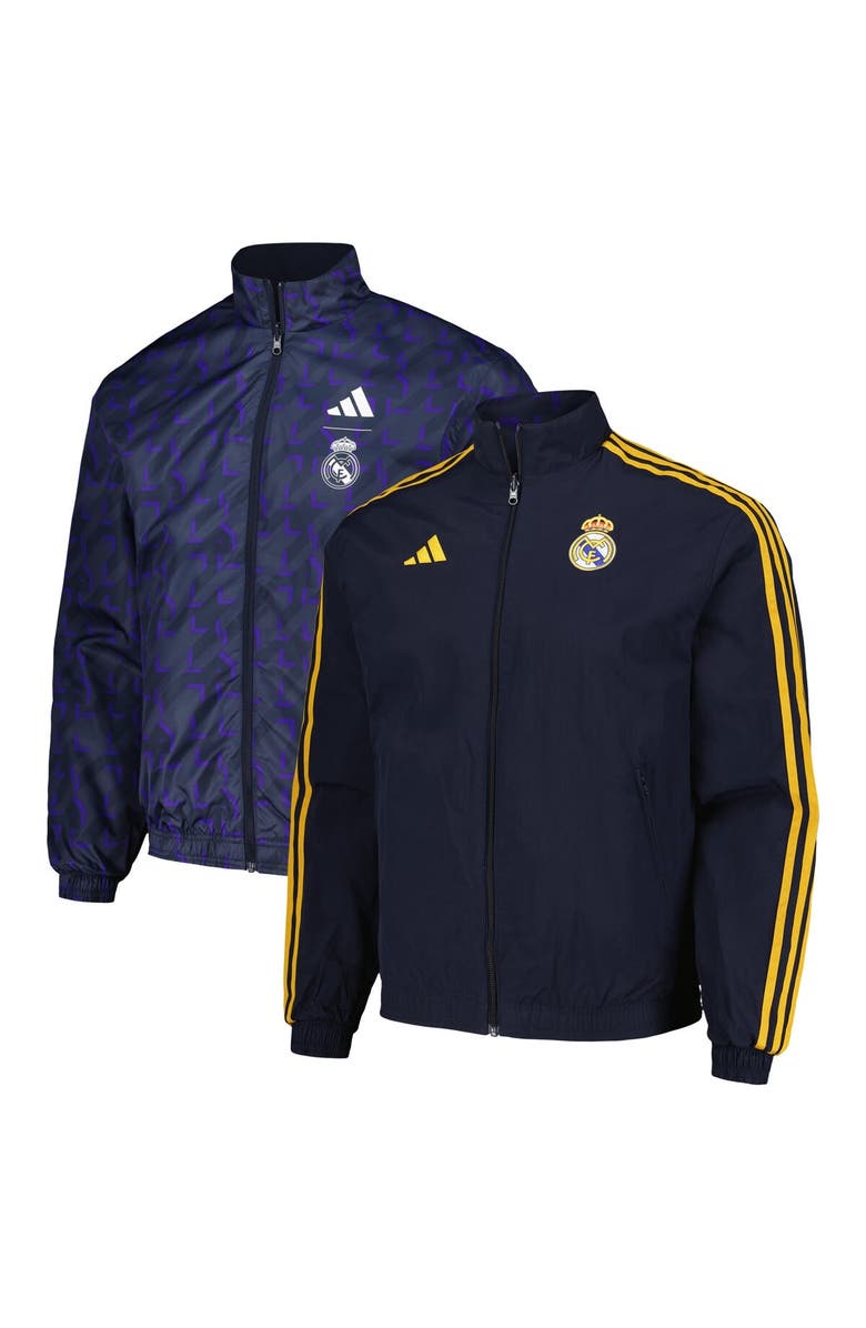 adidas Men's adidas Navy Real Madrid 2023/24 Reversible Anthem