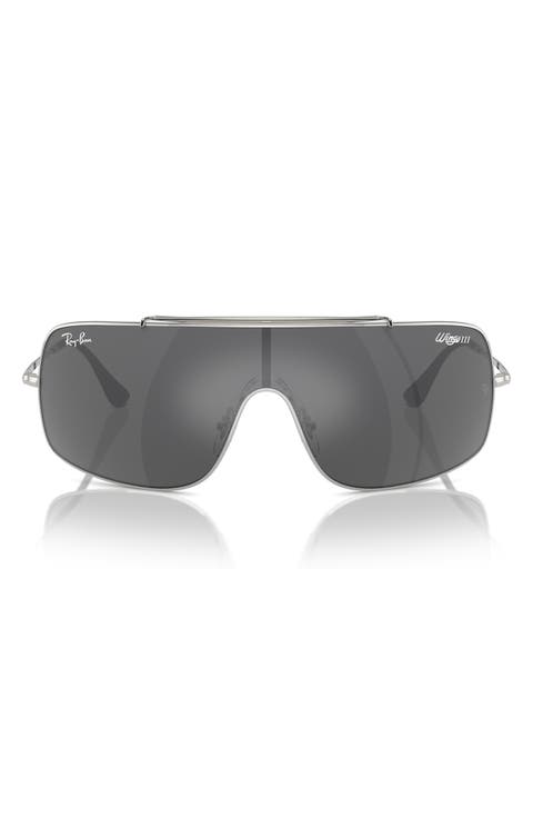 Wings III 136mm Square Wrap Sunglasses