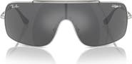 Ray-Ban Wings III 136mm Square Wrap Sunglasses