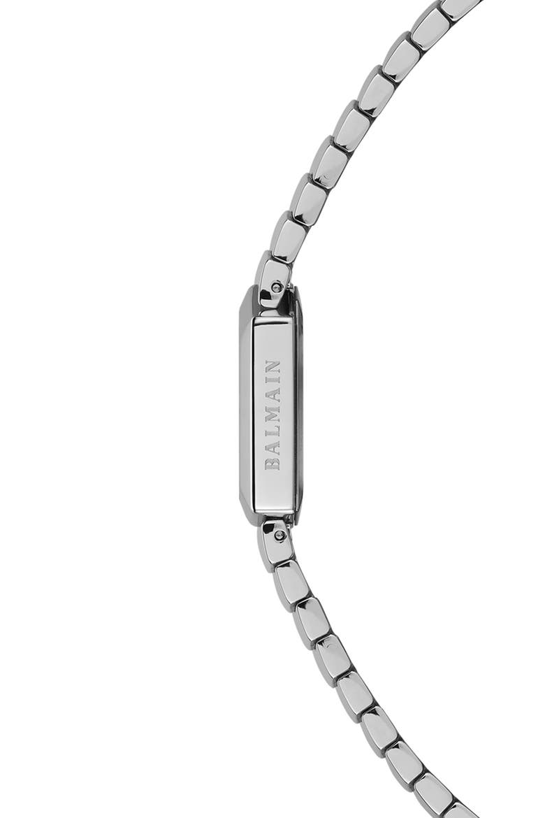Taffetas Hexagonal Bracelet Watch, 23mm, Alternate, color, STAINLESS STEEL