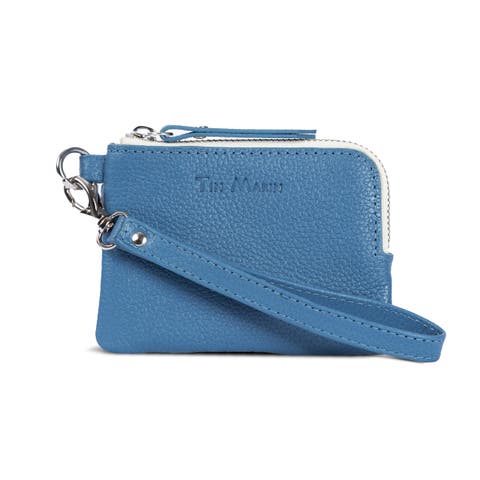 Gina Leather Top Zip Wallet