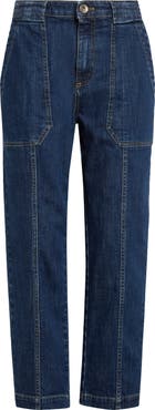 Eleventy Crop Slim Leg Jeans