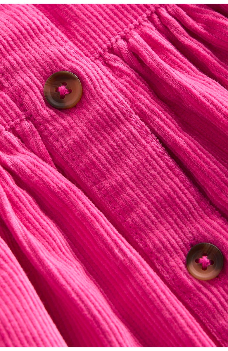 Mini Boden Kids' Corduroy Pinafore Dress, Alternate, color, Raspberry Pink