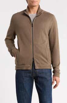 Antoine Double Knit Full Zip Jacket
