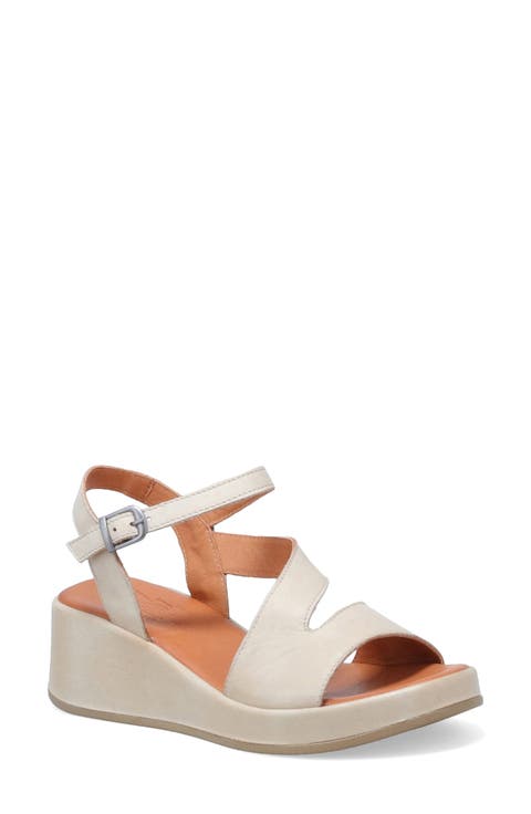 Preston Ankle Strap Wedge Sandal (Women)