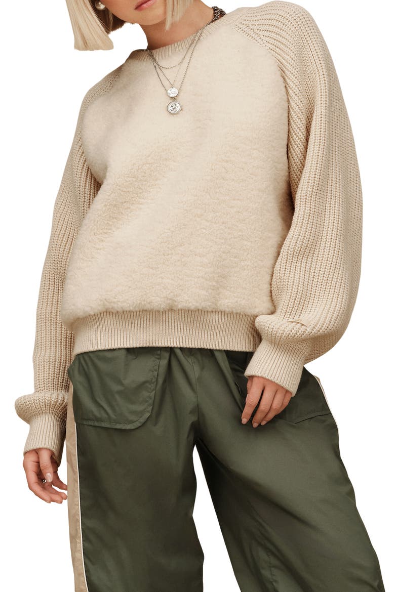 Zayla ChateauKnit Sweater, Main, color, CREAM