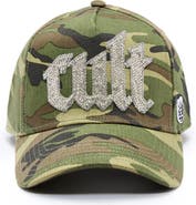 Cult of Individuality Crystal Logo Cotton Twill Baseball Cap