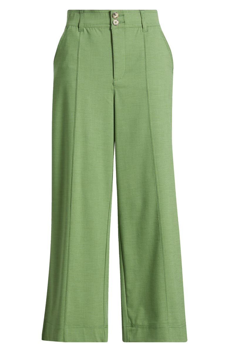 Wit & Wisdom 'Ab'Solution Skyrise Double Button Pants, Alternate, color, Willow Green