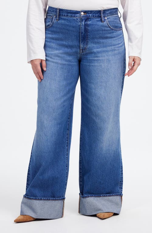 Madewell Superwide Leg Jeans In Fannin Wash
