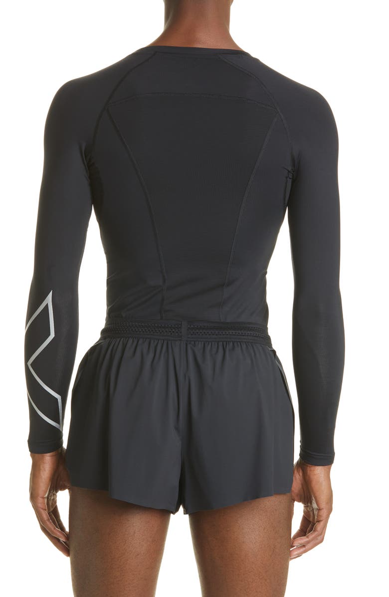 2XU Core Compression Long Sleeve Top, Alternate, color, 