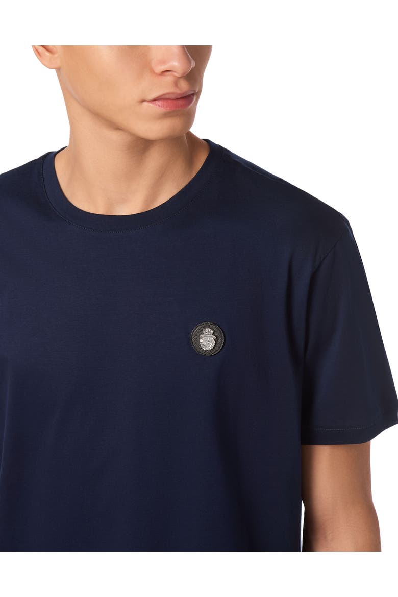 T-Shirt Round Neck Ss Men, Alternate, color, navy