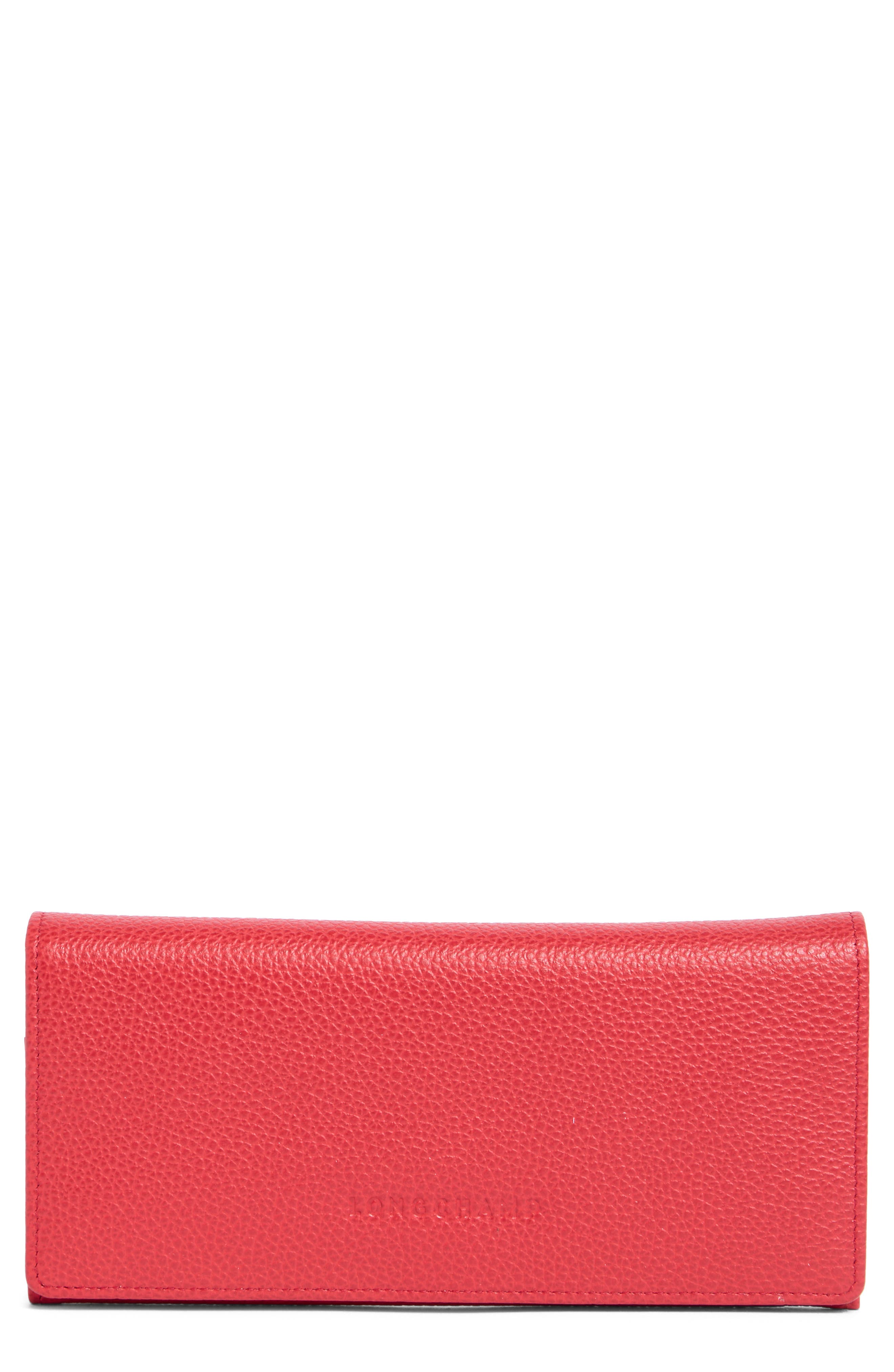 Longchamp Long Continental Snap Wallet