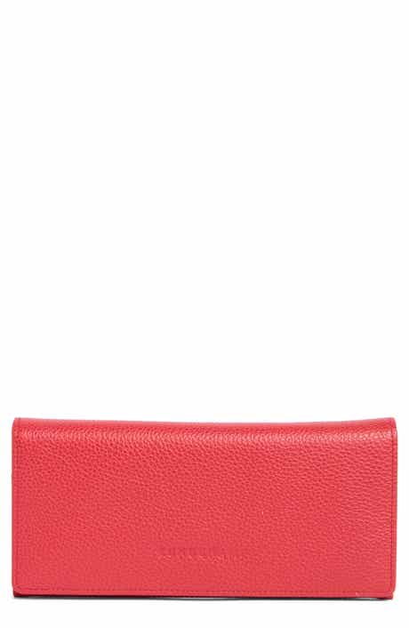 Longchamp Long Continental Snap Wallet
