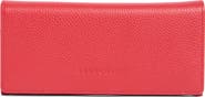 Longchamp Le Foulonne Leather Continental Wallet