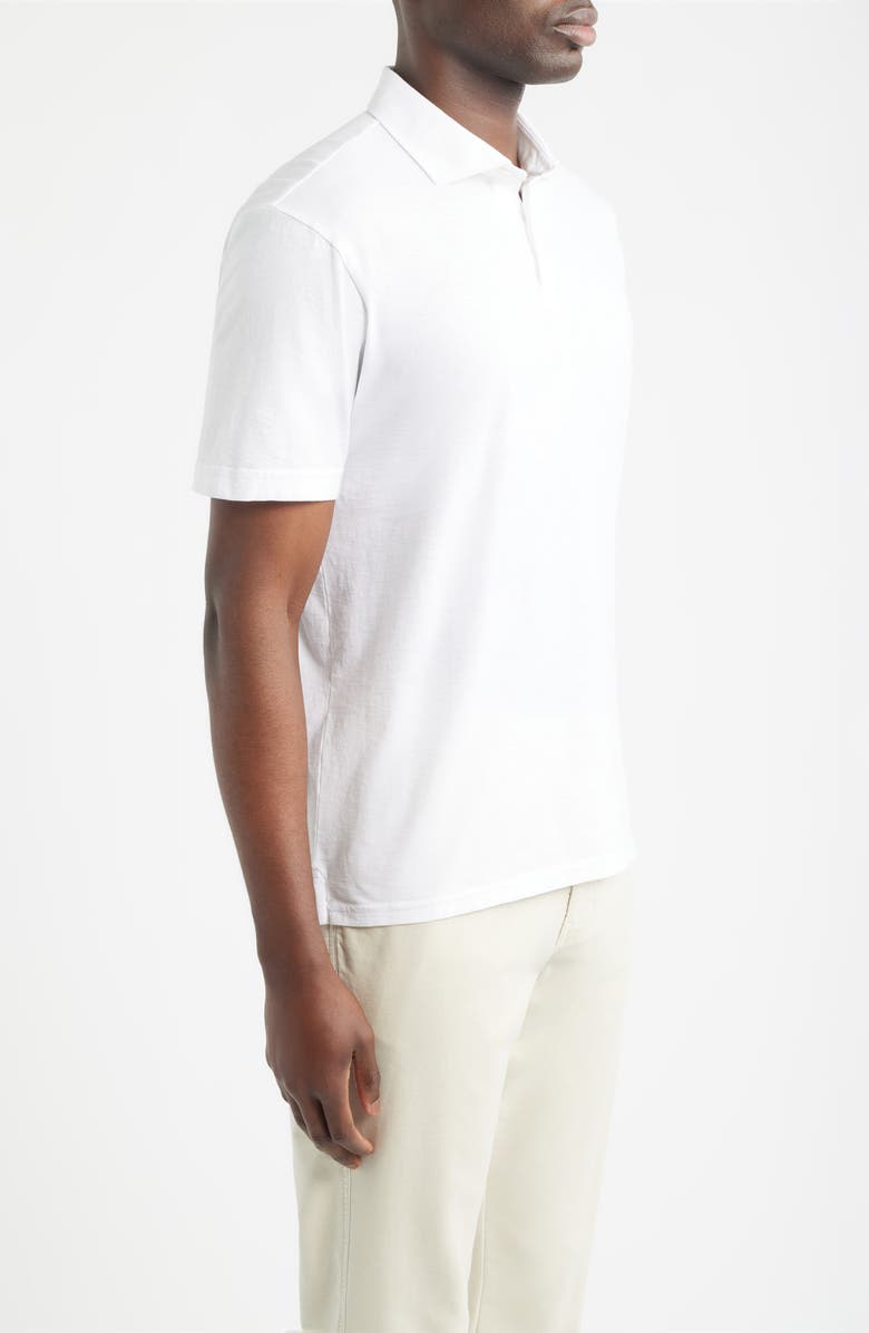 Peter Millar Crown Crafted Journeyman Pima Cotton Polo, Alternate, color, White