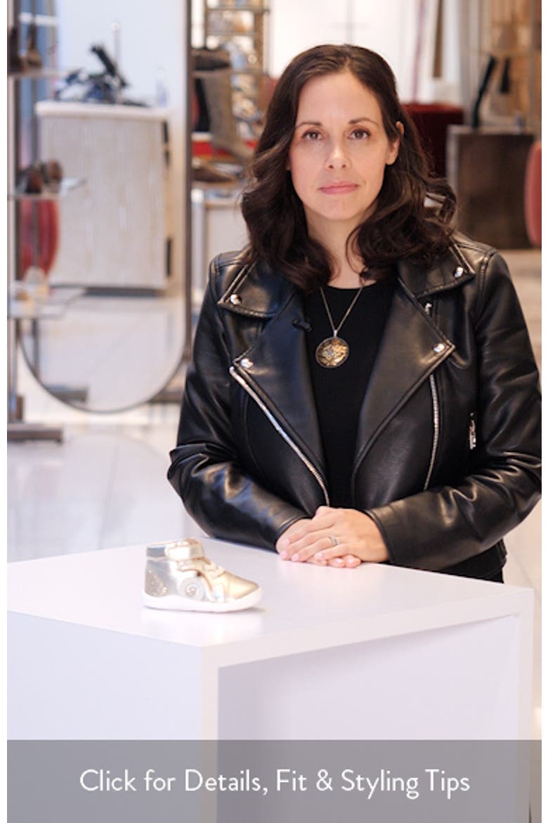 Pushka Metallic High Top Sneaker video