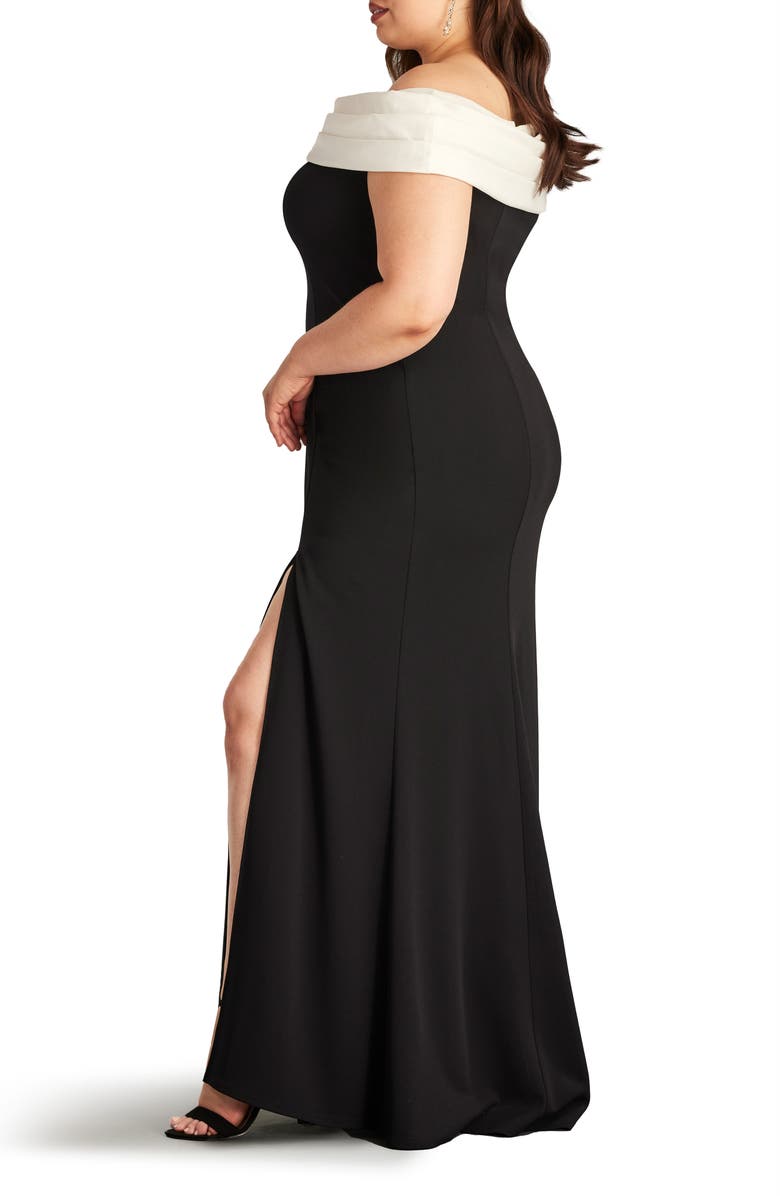 Tadashi Shoji One-Shoulder Taffeta Gown, Alternate, color,