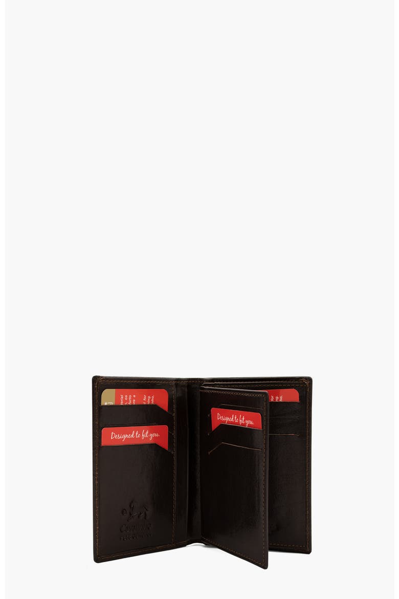 Gentleman Bifold Leather Wallet 552, Alternate, color, Brown