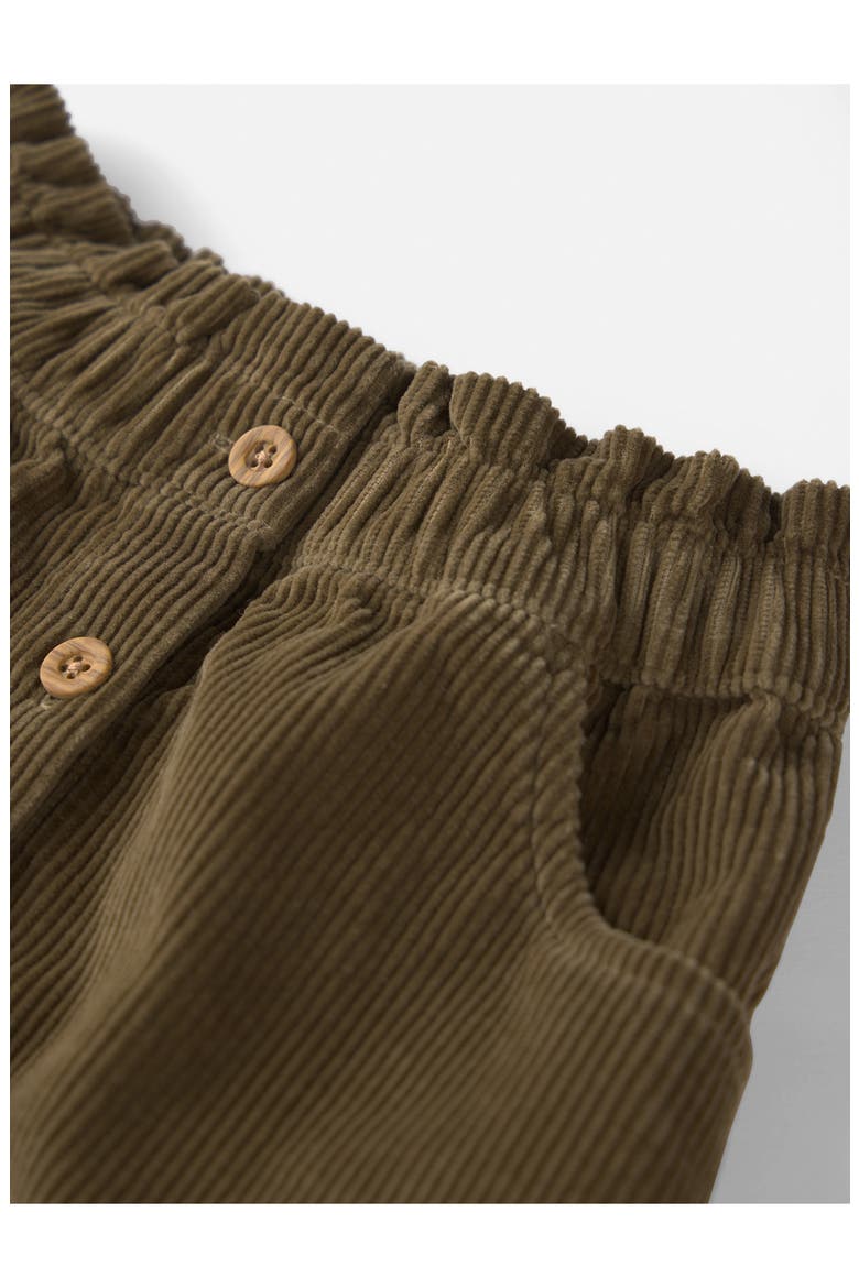 Kids' Organic Cotton Corduroy Skirt, Alternate, color, OLIVE