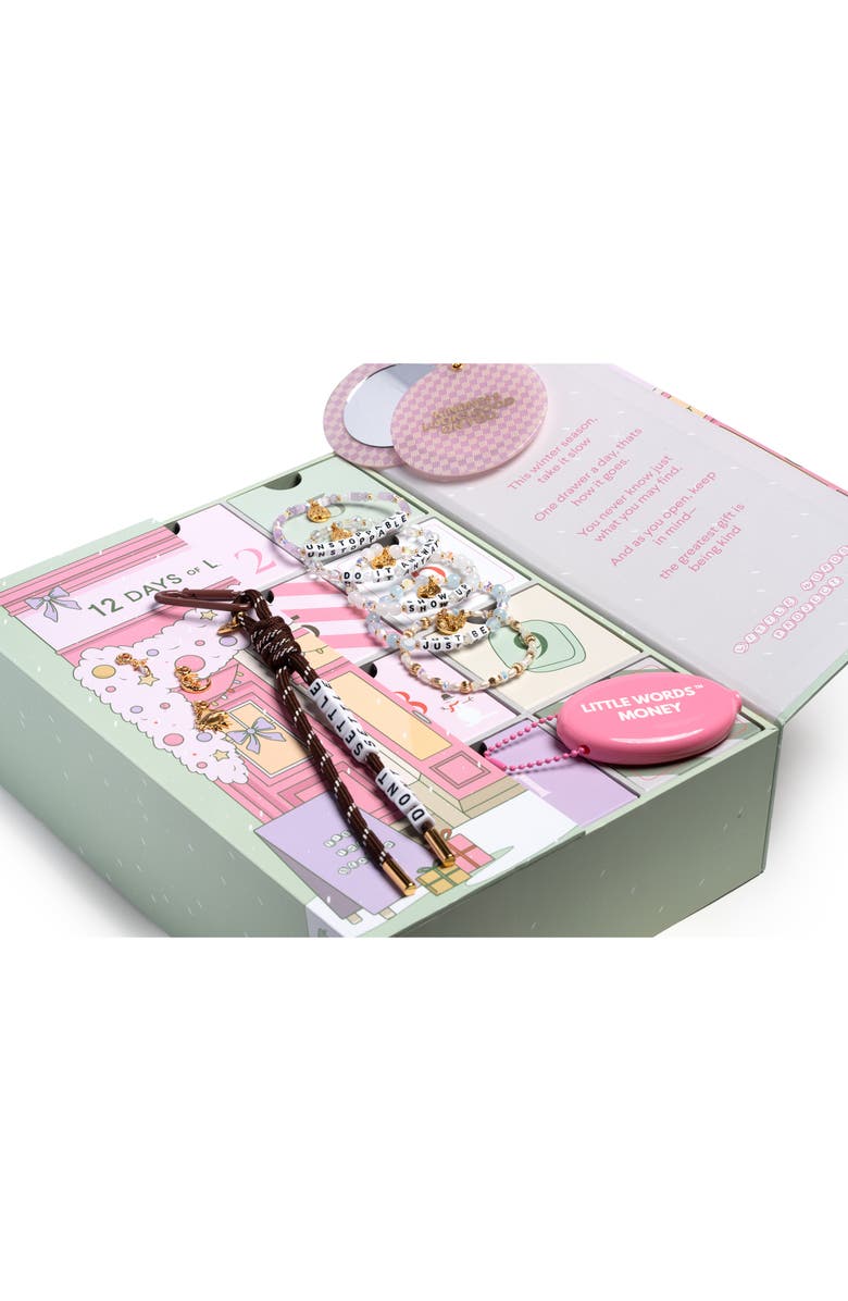 Little Words Project Little Joys Advent Calendar, Alternate, color, White