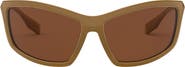 Burberry 66mm Rectangle Sunglasses