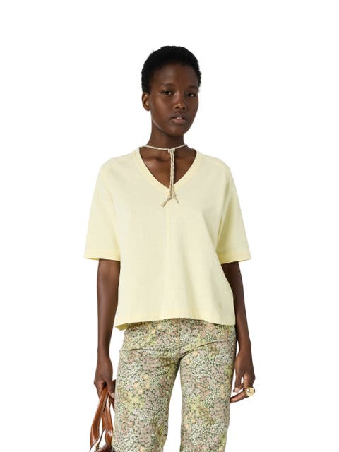 Marisa V-Neck Short Sleeve T-Shirt