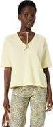 GERARD DAREL Marisa V-Neck Short Sleeve T-Shirt
