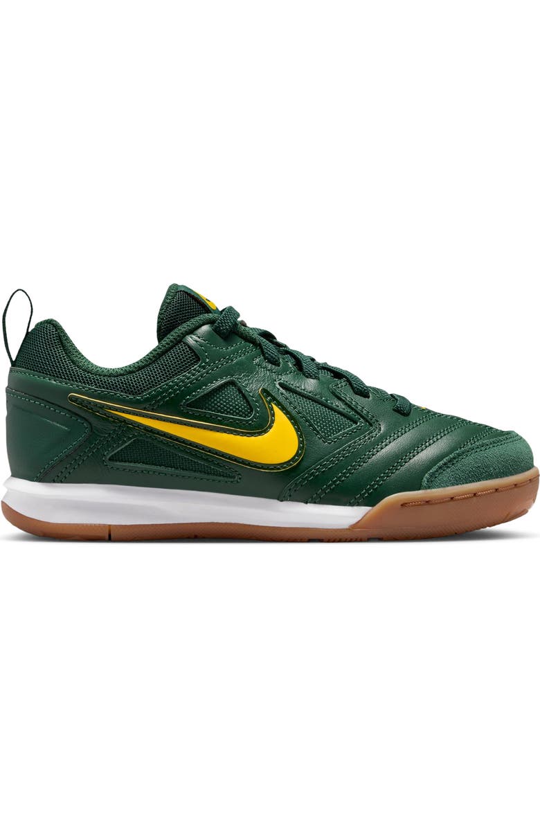 Nike Gato Soccer Sneaker, Alternate, color, Fir/ Varsity Maize/ White