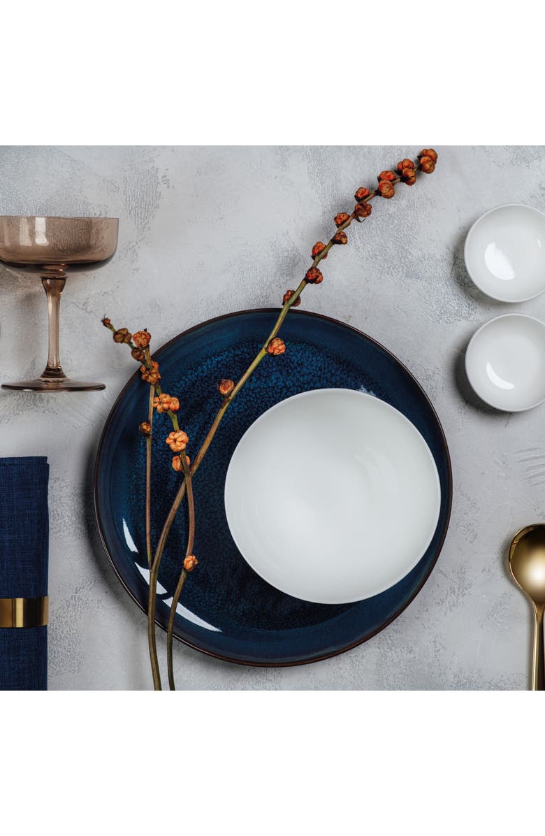 Villeroy & Boch Crafted Denim Dinner Plate, Alternate, color, Multi