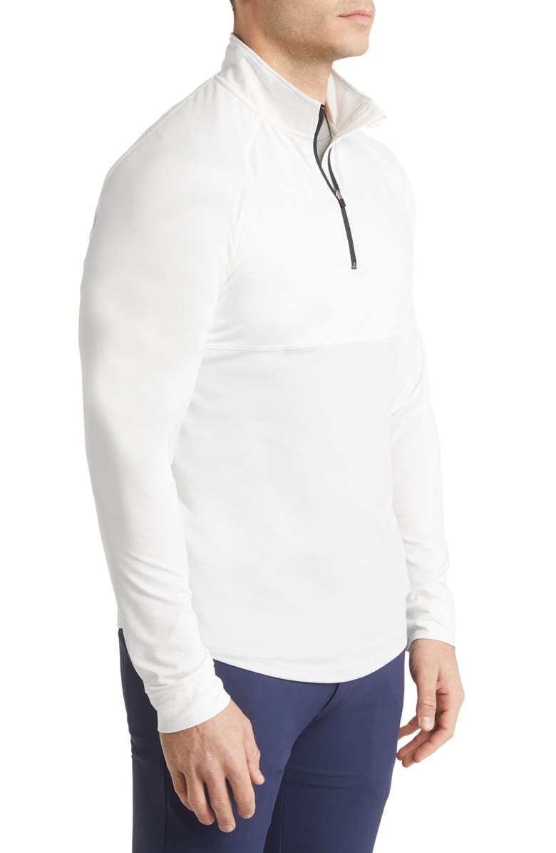 Swannies Liam Quarter Zip Pullover, Alternate, color, White-Glacier
