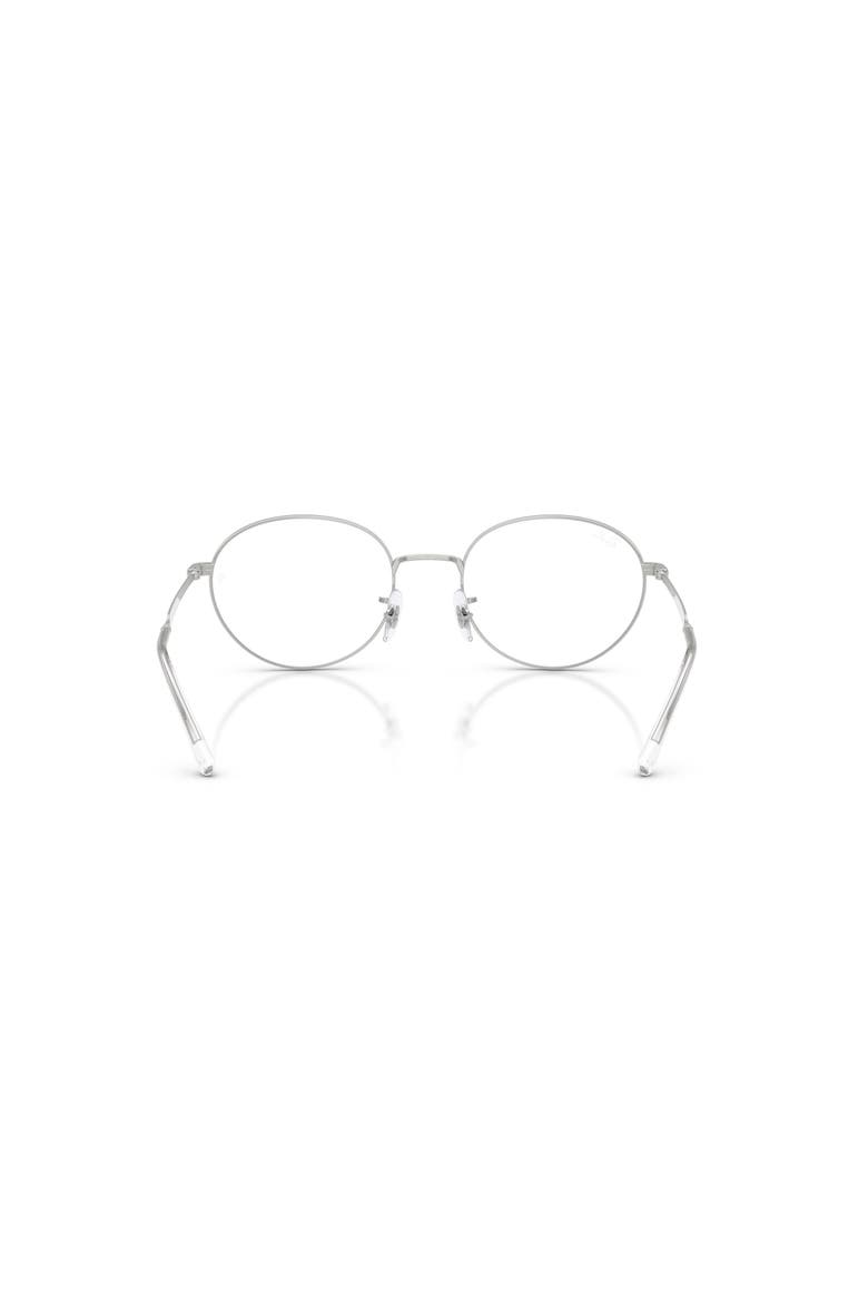 54mm Oval optical glasses, Alternate, color, Silver