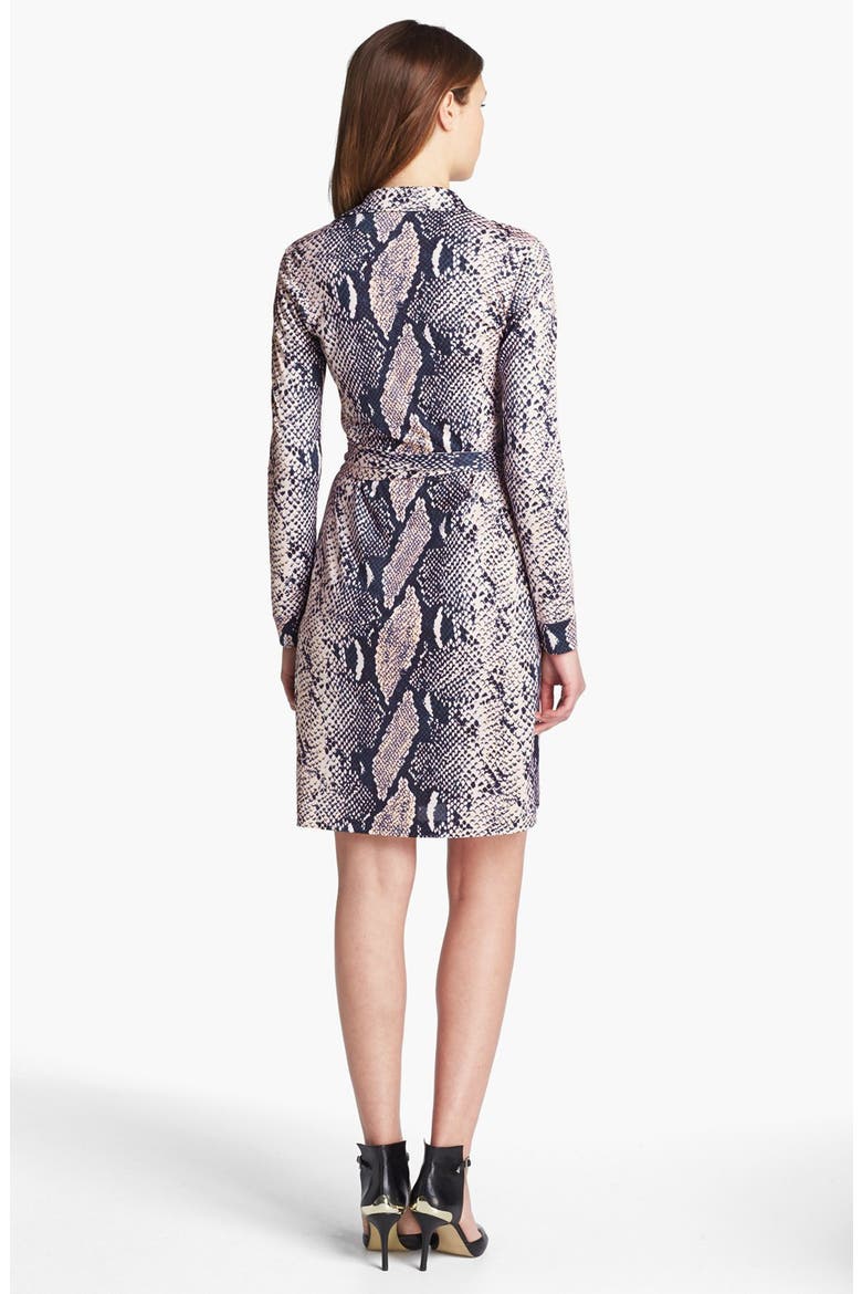 'New Jeanne 2' Silk Jersey Wrap Dress, Alternate, color, PYTHON TWO