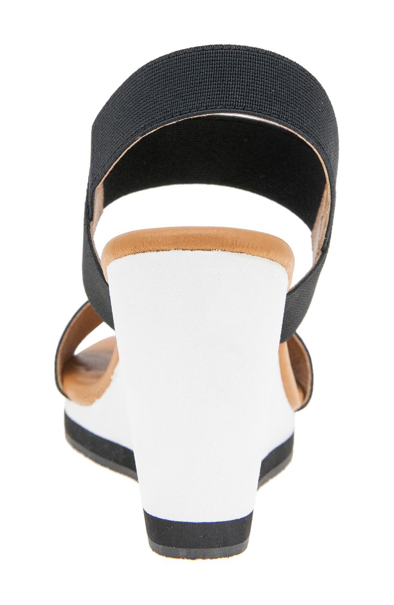 André Assous Nikola Slingback Wedge Sandal, Alternate, color, 