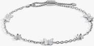 Alex and Ani Butterfly and Flower Anklet