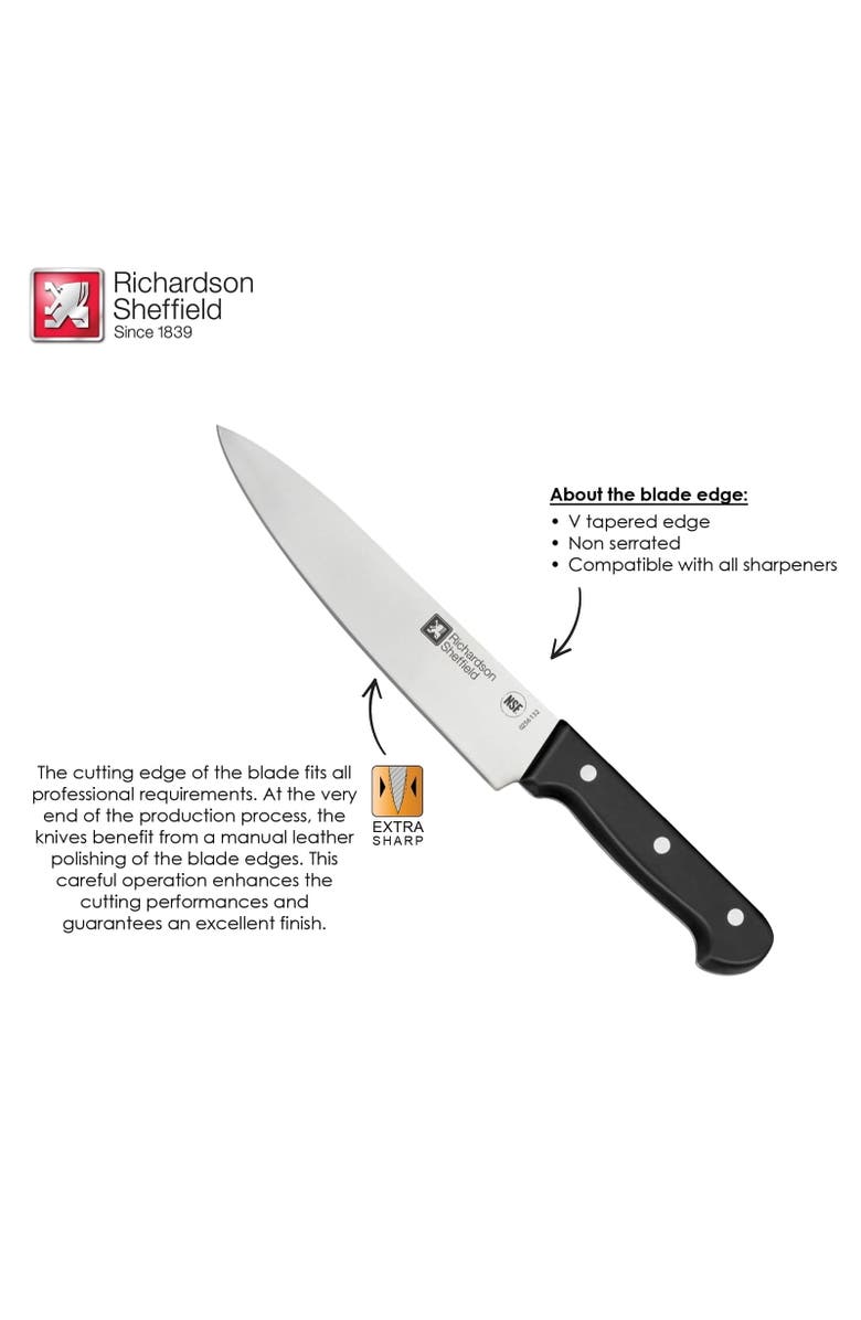 Richardson Sheffield Universal 8-Inch Chef's Knife, Alternate, color, Silver