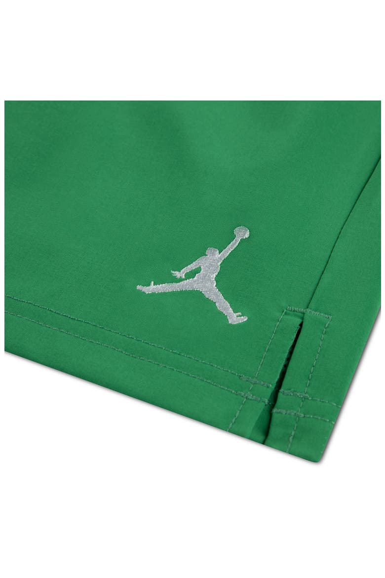 Kids' Jumpman Brooklyn Shorts, Alternate, color, LUCKY GREEN