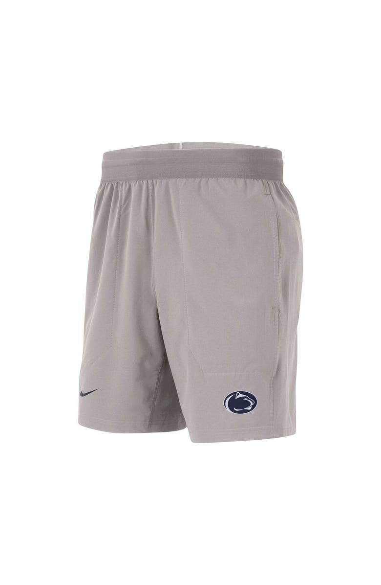 Nike Men's Nike  Gray Penn State Nittany Lions Player Performance Shorts, Alternate, color, 