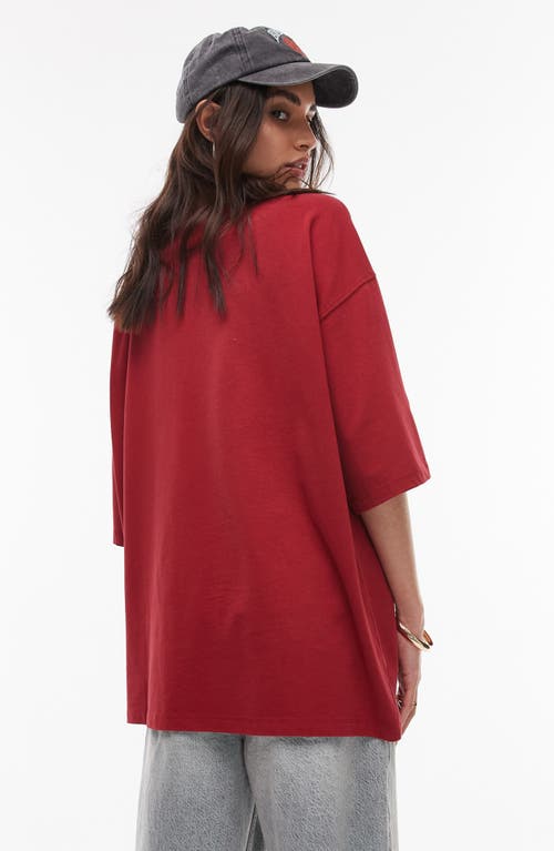 Shop Topshop San Jose Oversize Graphic T-shirt