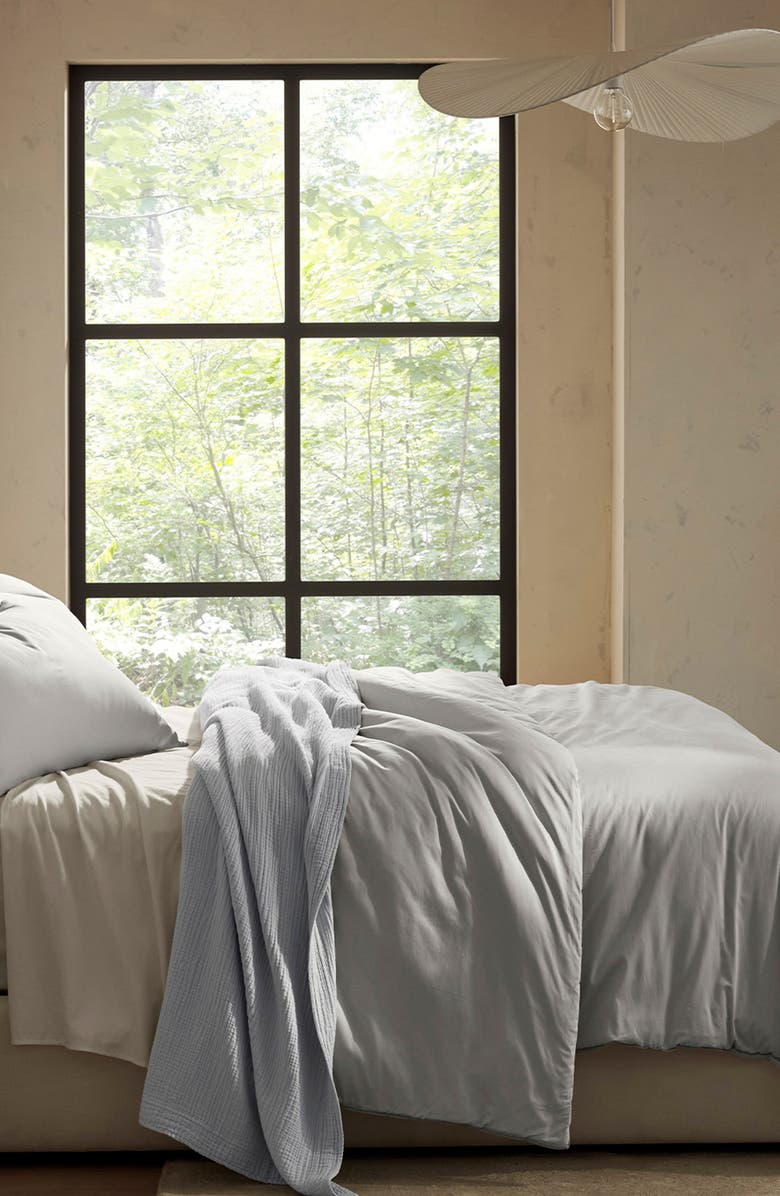 Boll & Branch Signature Comforter & Shams Set, Alternate, color, Mist
