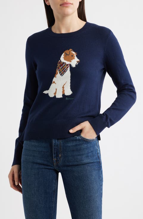 Berkley Intarsia Cotton & Cashmere Sweater