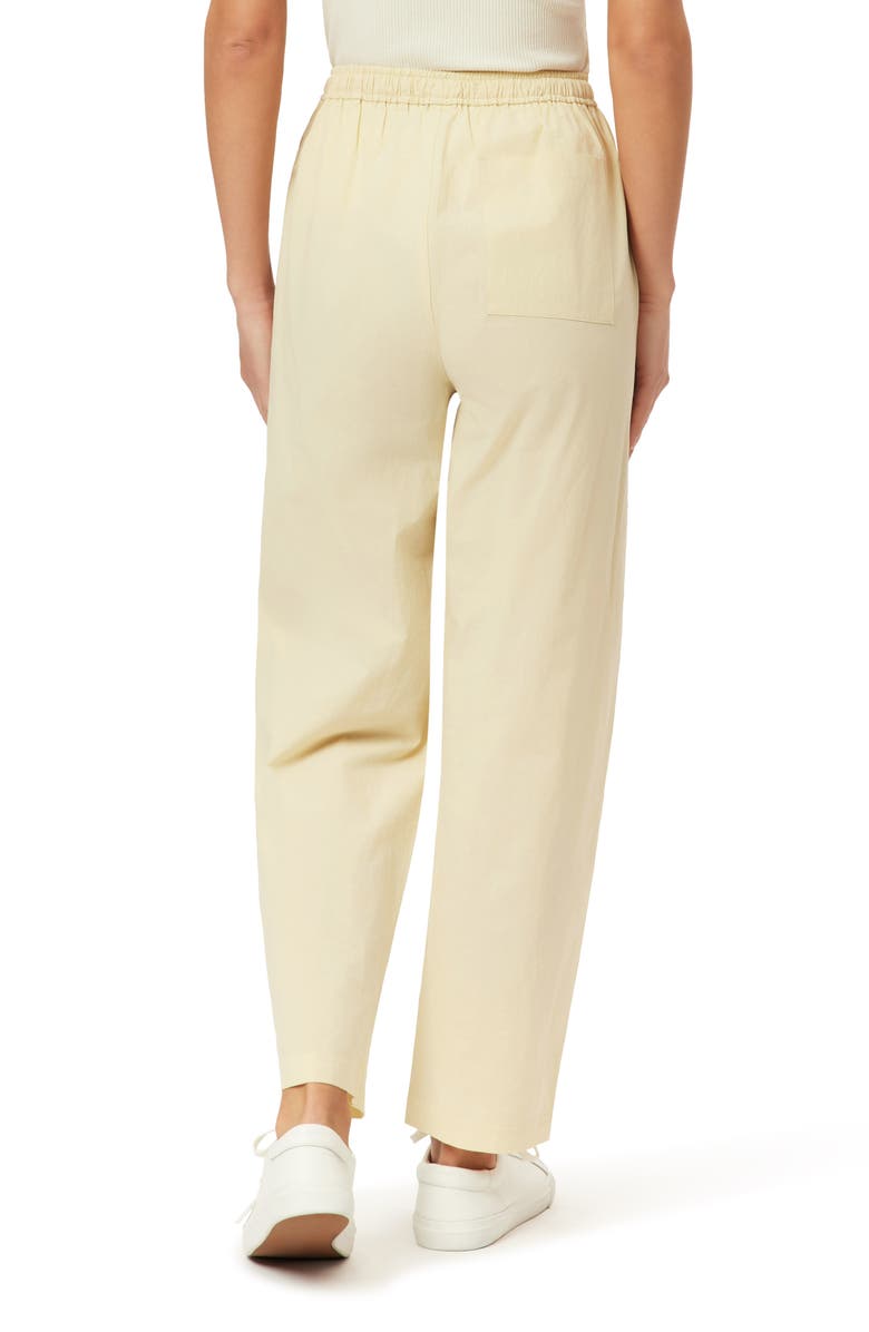 Scotch & Soda Barrel Leg Cotton Drawstring Pants, Alternate, color, Chino Green