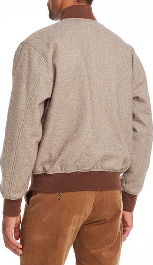 Herringbone Reversible Bomber Jacket