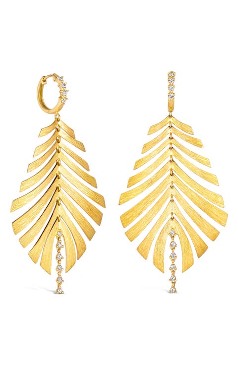 Bahia Estelar Diamond Drop Earrings